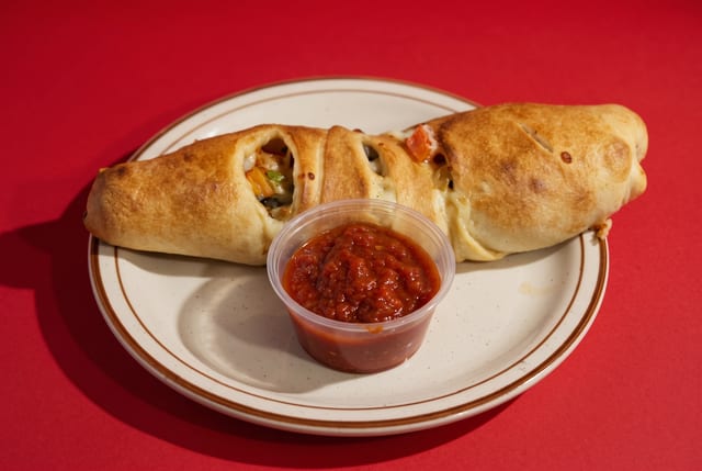 Large Vegetable Stromboli.