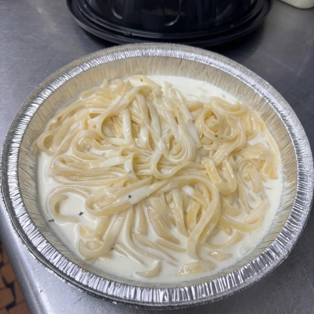 Fettuccine Alfredo.