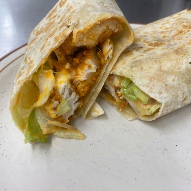 Buff Chicken Wrap.