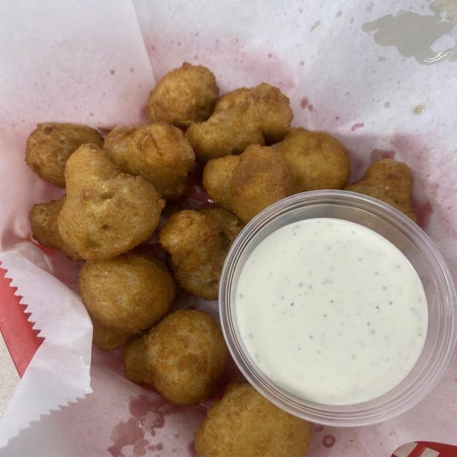 Fried Mushrooms.