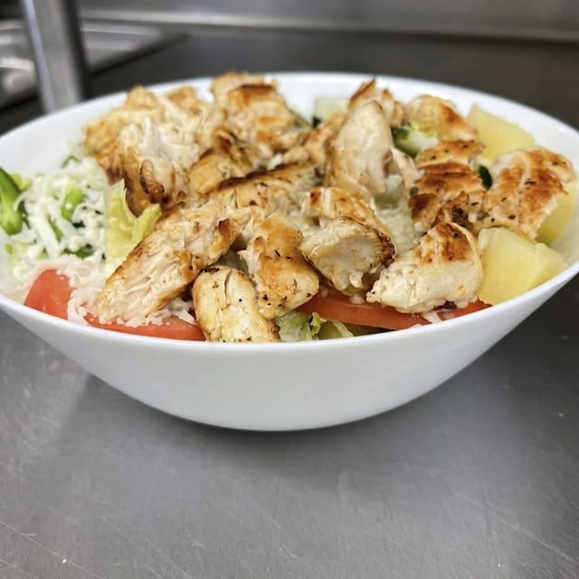 Grilled Chicken Salad.