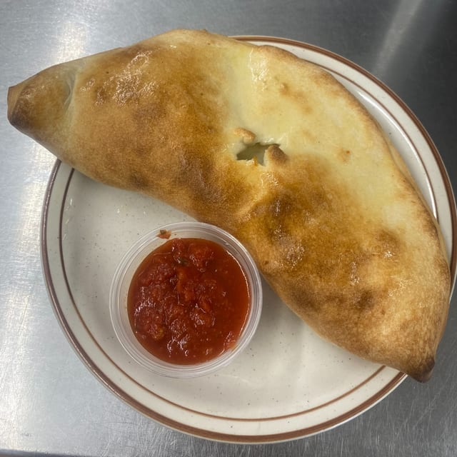 Large Vegetable Calzone.