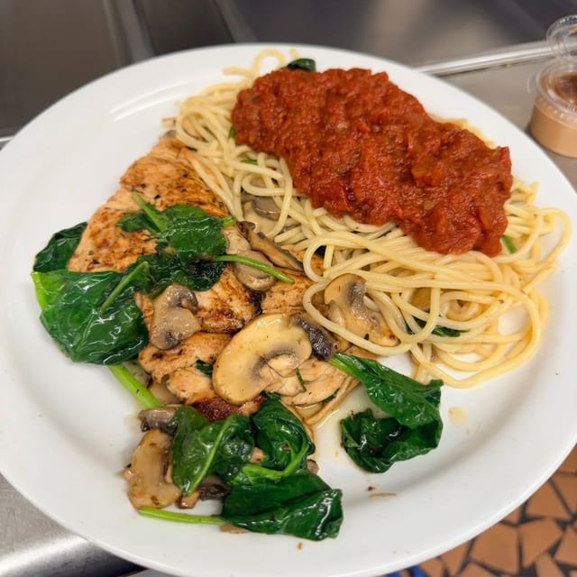 Chicken Florentina.