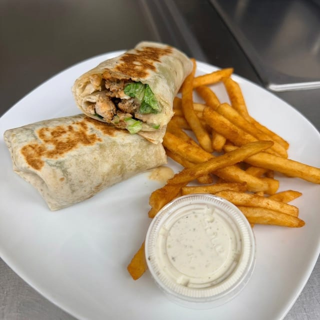 Chicken Caesar Wrap.
